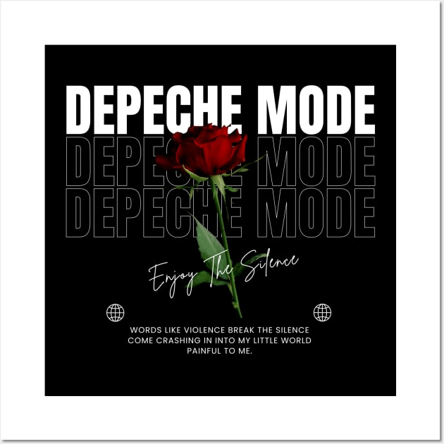 Depeche Mode // Flower Wall Art by TOY MACHINE 